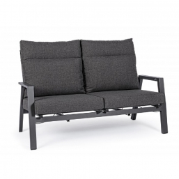 Καναπές Αλουμινίου με ανάκλιση πλάτης Kledi Charcoal 152X81X98cm από την εταιρία Epilegin. Καναπές Αλουμινίου με ανάκλιση πλάτης Kledi Charcoal 152X81X98cm από την εταιρία Epilegin.