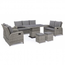    Wicker    Kent Grey 139X82X91cm 