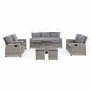    Wicker    Kent Grey 139X82X91cm 