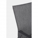  Πολυθρόνα Αλουμινίου & Olefin Textilene Fabric Odeon Charcoal 56X60X83cm 