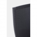  Πολυθρόνα Αλουμινίου Textilene Ψηλόπλατη Steven Charcoal 60X72X112cm 