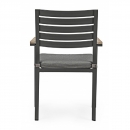    Teak Effect Delmar Charcoal 60X58X89cm 
