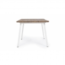   Wood & Steel Table Oslo White 160X90cm 