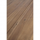  Τραπέζι Wood & Steel Table Oslo White 160X90cm 