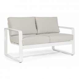 Καναπές Αλουμινίου Merrigan White 134X78X73cm από την εταιρία Epilegin. Καναπές Αλουμινίου Merrigan White 134X78X73cm από την εταιρία Epilegin.