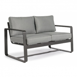 Καναπές Αλουμινίου Merrigan Charcoal 134X78X73cm από την εταιρία Epilegin. Καναπές Αλουμινίου Merrigan Charcoal 134X78X73cm από την εταιρία Epilegin.