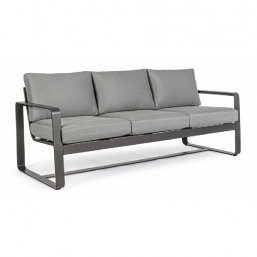 Καναπές Αλουμινίου Merrigan Charcoal 194X78X73cm από την εταιρία Epilegin. Καναπές Αλουμινίου Merrigan Charcoal 194X78X73cm από την εταιρία Epilegin.