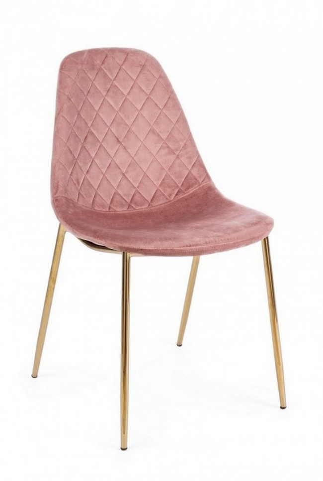  TERRY PINK VELVET CHAIR    Epilegin. 