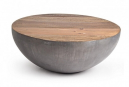 Μεταλλικό Lancaster Grey Coffee Table D90x38cm από την εταιρία Epilegin. Μεταλλικό Lancaster Grey Coffee Table D90x38cm από την εταιρία Epilegin.