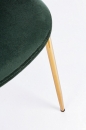  TERRY DARK GREEN VELVET CHAIR 