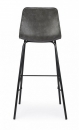  KYRA GREY VINTAGE PU BAR STOOL 