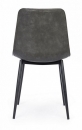  KYRA GREY VINTAGE PU CHAIR 