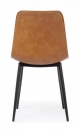  KYRA BROWN VINTAGE PU CHAIR 