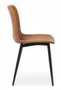  KYRA BROWN VINTAGE PU CHAIR 