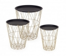   3  Atom Storage Coffee Table 33x41|41x39|44x51cm 