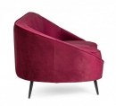  SERAPHIN WINE SOFA 2 SEATS 