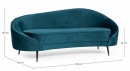  SERAPHIN DEEP SOFA 2 SEATS 