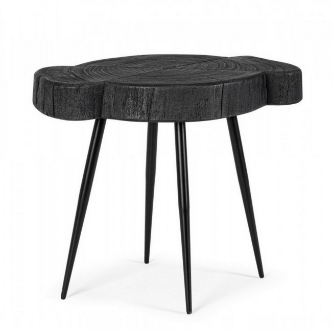  Minimal Coffee Table "Zakia Black"45X40cm    Epilegin. 