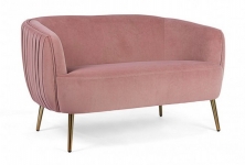  LINSAY ANTIQUE PINK SOFA 2SEATS 