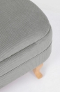  CHENILLE LIGHT GREY BENCH W-STORAGE 