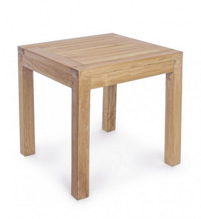   Coffee Table Teak Square 50X50cm    Epilegin. 