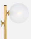  Μεταλλικό επιτραπέζιο φωτιστικό "Balls" χρυσό 31x17.5x54εκ 