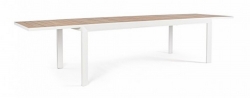  Τραπέζι Αλουμινίου επεκ/μενο Belmar White 220/340X100X75cm 