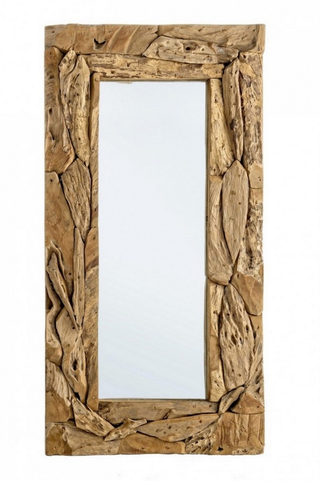  Διακοσμητικός καθρέφτης με ξύλινο πλαίσιο 120X8X60H από την εταιρία Epilegin. 