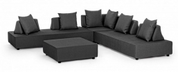 Σαλόνι - Γωνία 4pcs Outdoor Piper Charcoal από την εταιρία Epilegin. Σαλόνι - Γωνία 4pcs Outdoor Piper Charcoal από την εταιρία Epilegin.