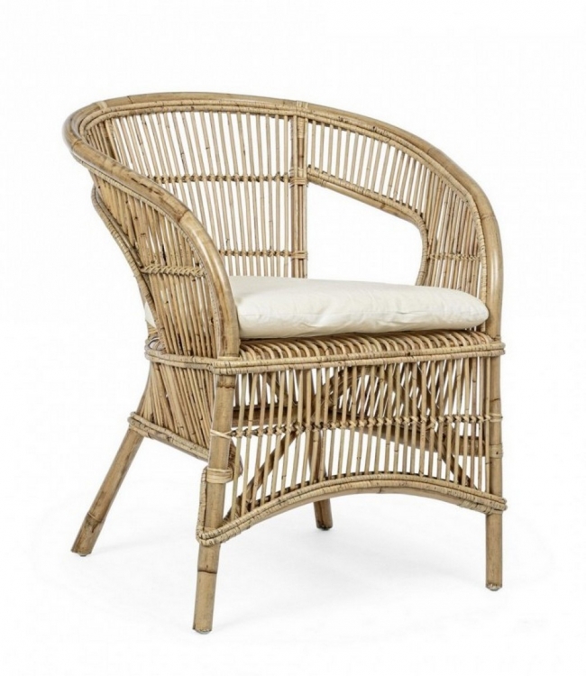  Consuelo Natural Armchair W-Cush    Epilegin. 