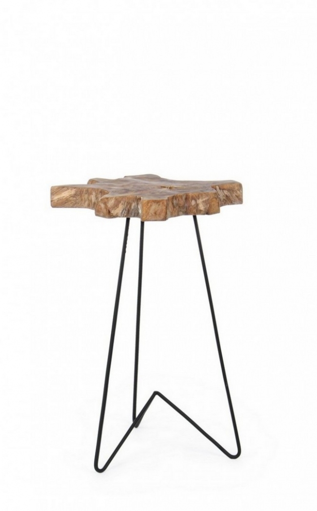  Savanna Black High Coffee Table 40x40x70cm    Epilegin. 