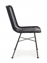  Καρέκλα Rattan Lorena μαύρη 50x64x89cm 