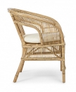  Consuelo Natural Armchair W-Cush 