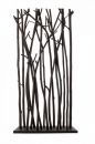  Ξύλινο παραβάν Aili μαύρο 100x18.5x180 cm 