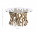   Coffee Table "Samira" 80x40cm 