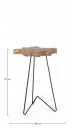  Savanna Black High Coffee Table 40x40x70cm 