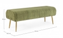  SELENA OLIVE 2 SEATS BENCH 