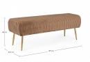  SELENA BRONZE 2 SEATS BENCH 