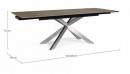  ARZACHEL EXT. TABLE 160-240X90 