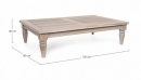   Coffee Table  Bali Taupe 120X80X30cm 