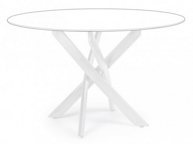  GEORGE WHITE LEGS TABLE D120    Epilegin. 