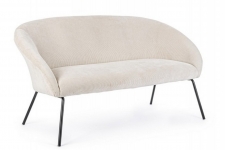  AIKO WHITE VELVET SOFA 