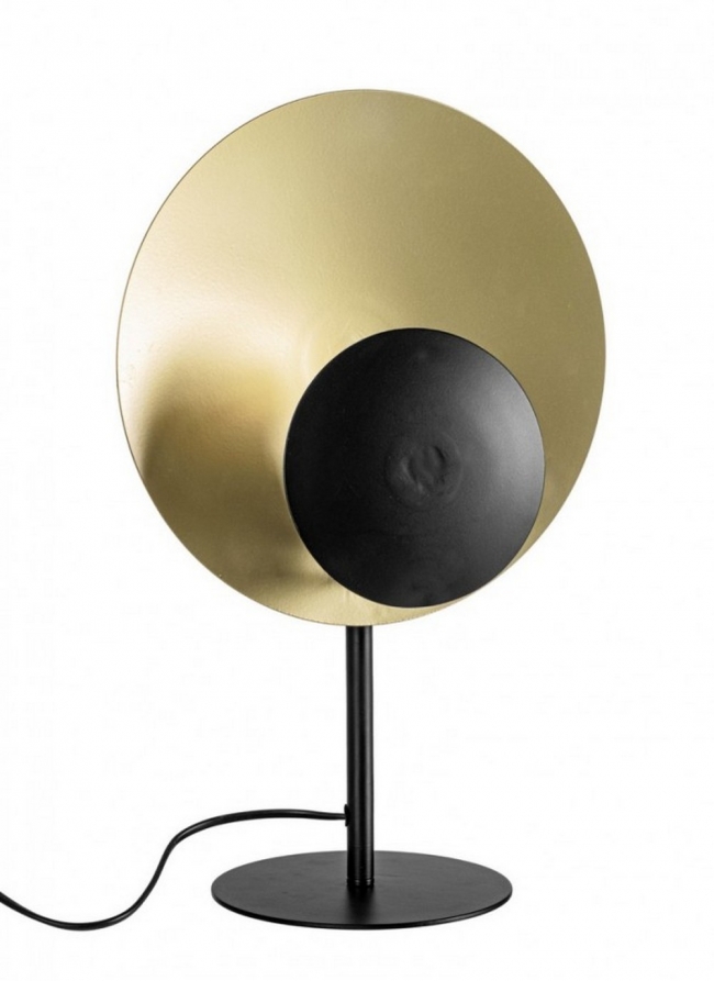  Ατσάλινο επιτραπέζιο φωτιστικό "Design" μαύρο - χρυσό 30x17.5x46εκ από την εταιρία Epilegin. 