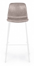  KYRA BEIGE VINTAGE PU WHITE BAR STOOL 