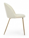  TANYA WHITE VELVET CHAIR 