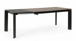 Briva Grey-Black Ex Table 160-220X90    Epilegin.