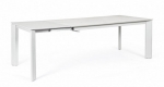 Briva White-L Grey Ex Table 160-220X90