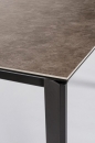  Briva Grey-Black Ex Table 160-220X90 