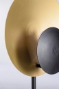  Ατσάλινο επιτραπέζιο φωτιστικό "Design" μαύρο - χρυσό 30x17.5x46εκ 