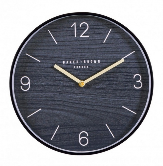  Πλαστικό επιτοίχιο ρολόι "Whatever" μαύρο Φ50x5εκ από την εταιρία Epilegin. 